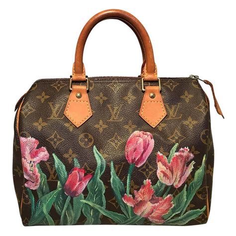 louis vuitton flower print bag|louis vitton monogram bag.